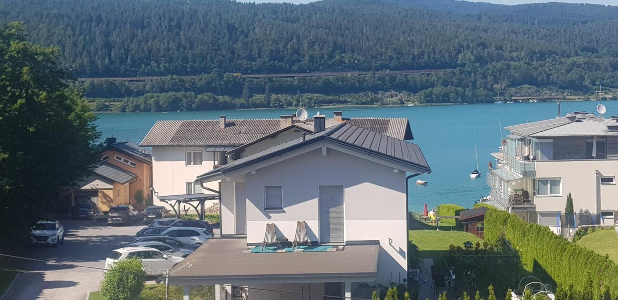 Blueline Apartments Am Woerthersee Schiefling am See Dış mekan fotoğraf